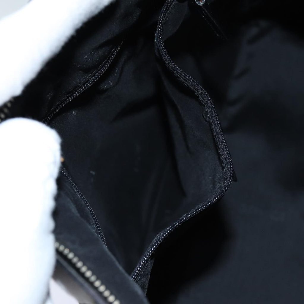 GUCCI Shoulder Bag Suede Black 001 3770 71787