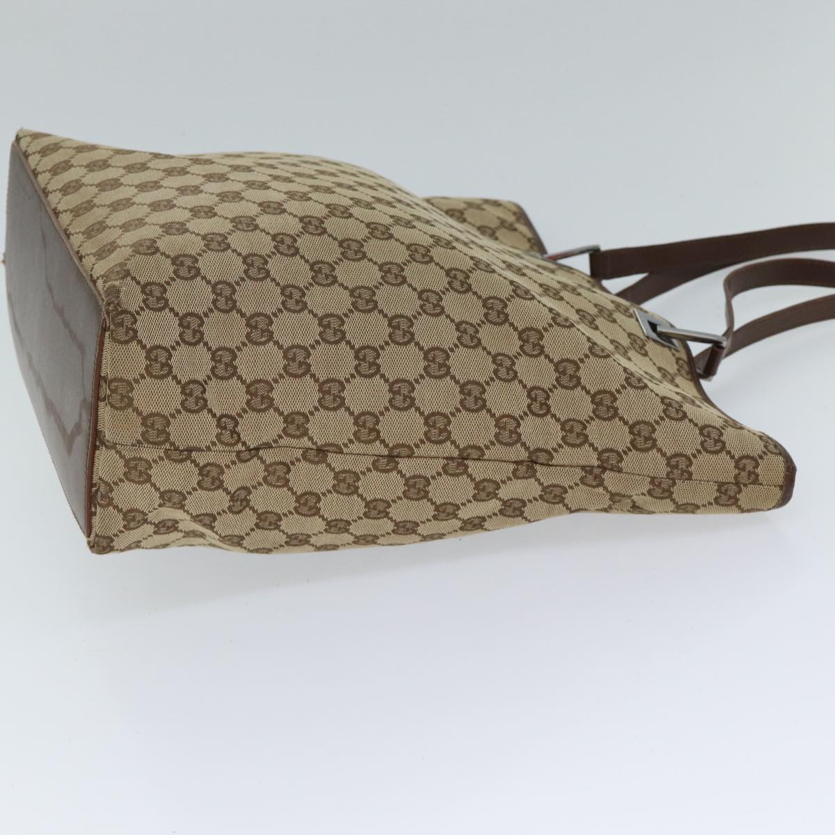 GUCCI GG Canvas Tote Bag Beige 001 1098 71799