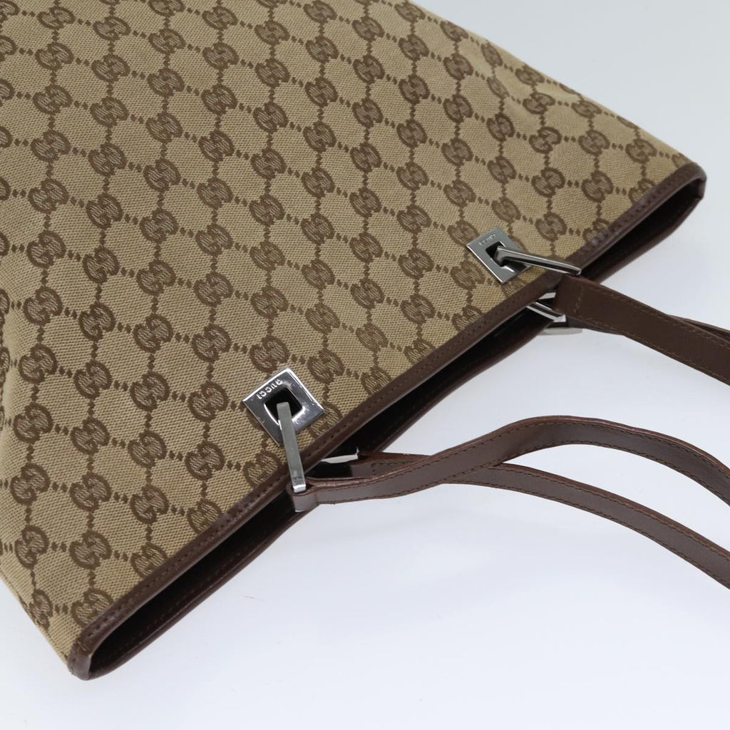 GUCCI GG Canvas Tote Bag Beige 001 1098 71799