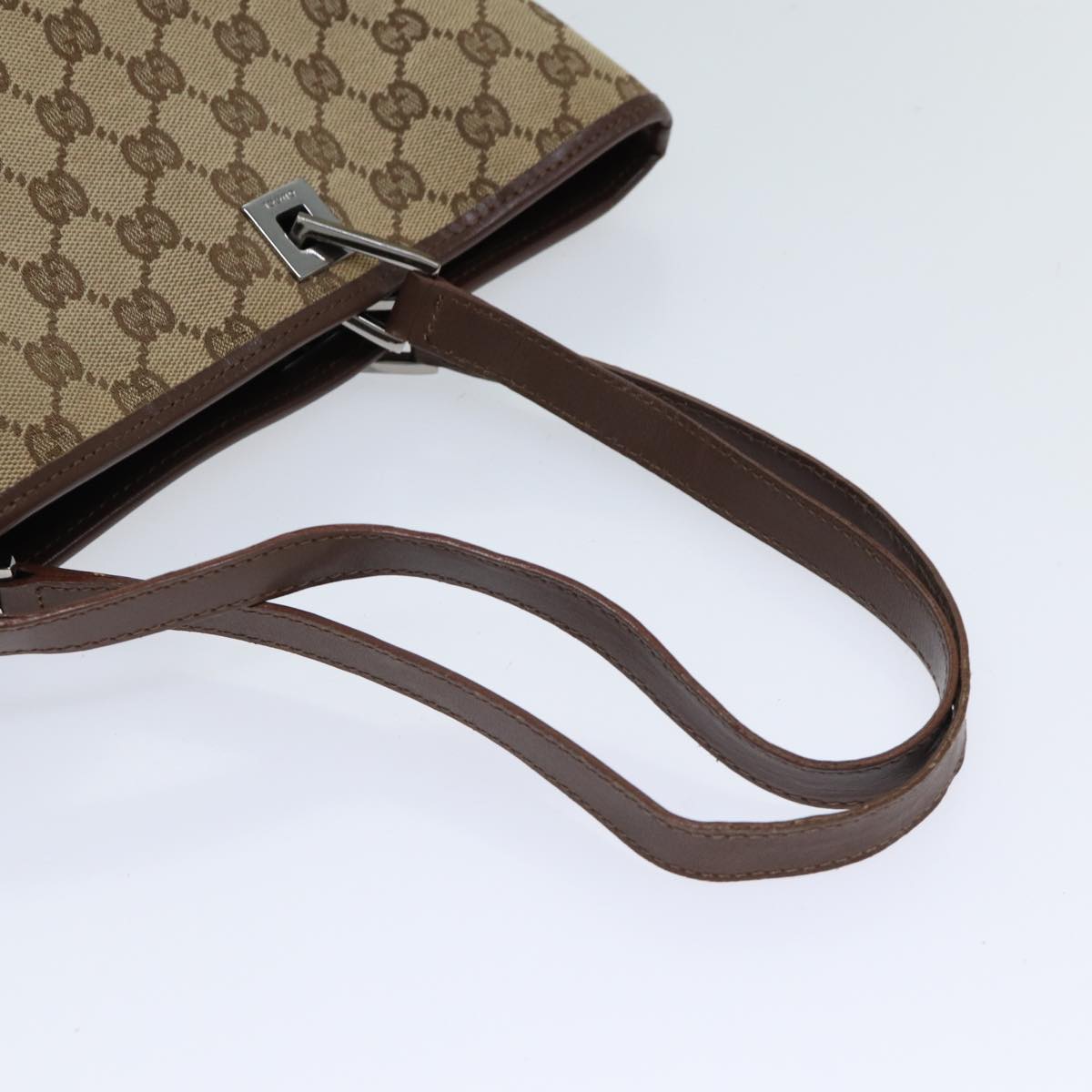 GUCCI GG Canvas Tote Bag Beige 001 1098 71799