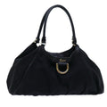 GUCCI GG Canvas Tote Bag Black 189835 71801