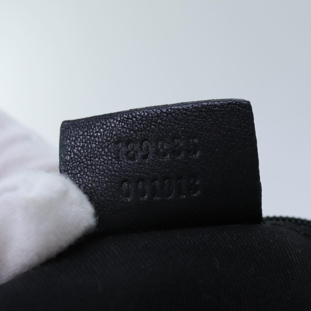 GUCCI GG Canvas Tote Bag Black 189835 71801