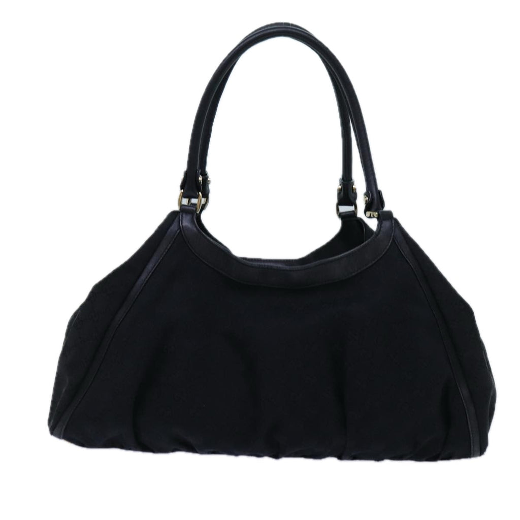 GUCCI GG Canvas Tote Bag Black 189835 71801