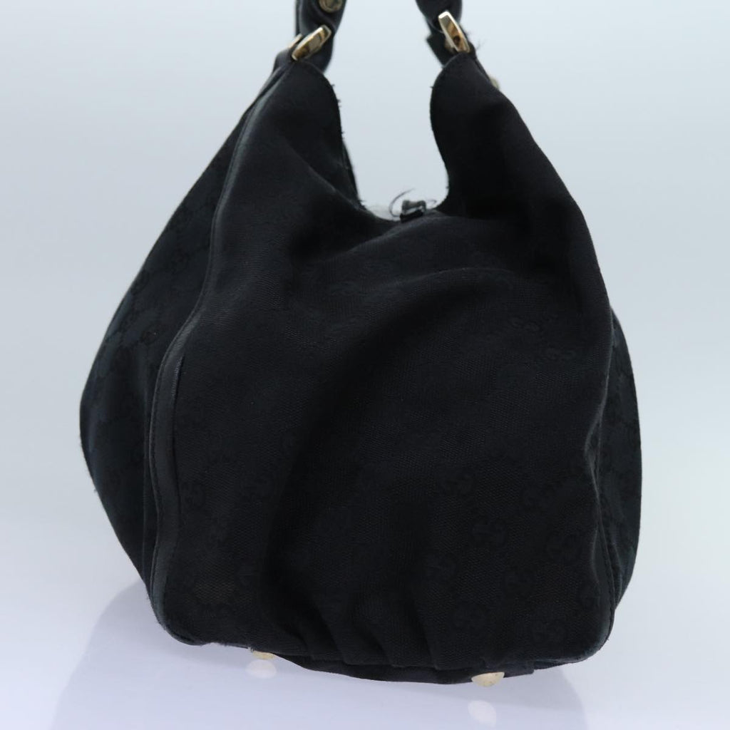 GUCCI GG Canvas Tote Bag Black 189835 71801