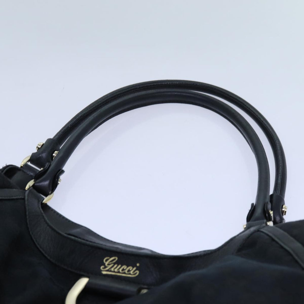 GUCCI GG Canvas Tote Bag Black 189835 71801