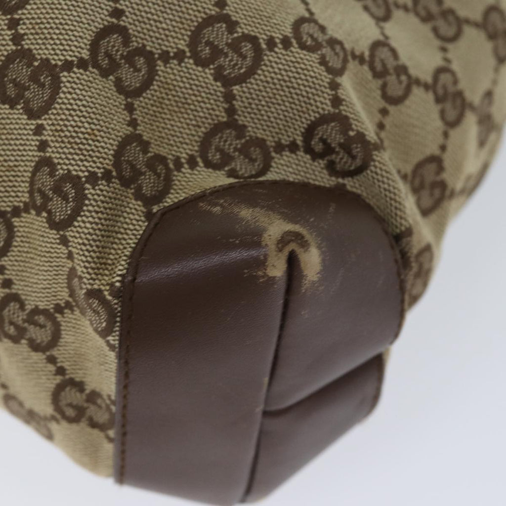 GUCCI GG Canvas Tote Bag Beige 28893 71807