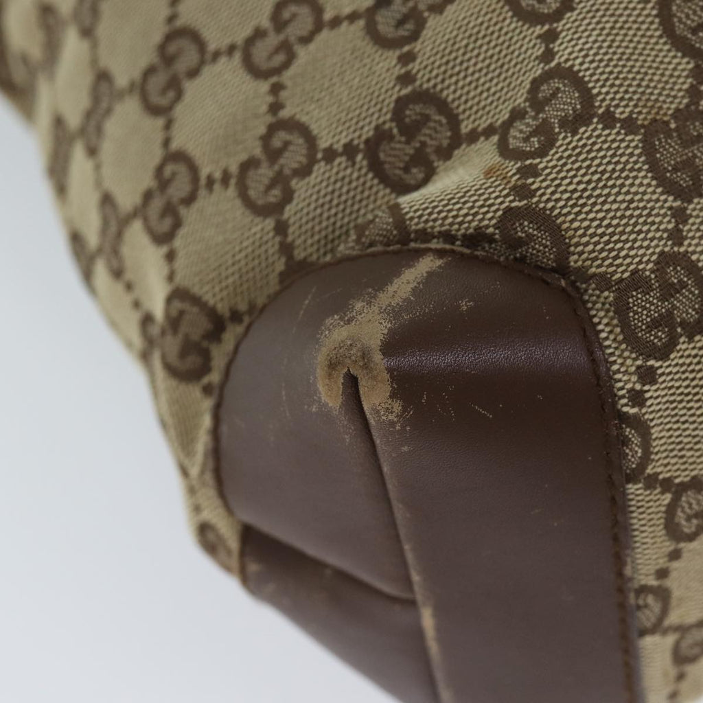 GUCCI GG Canvas Tote Bag Beige 28893 71807