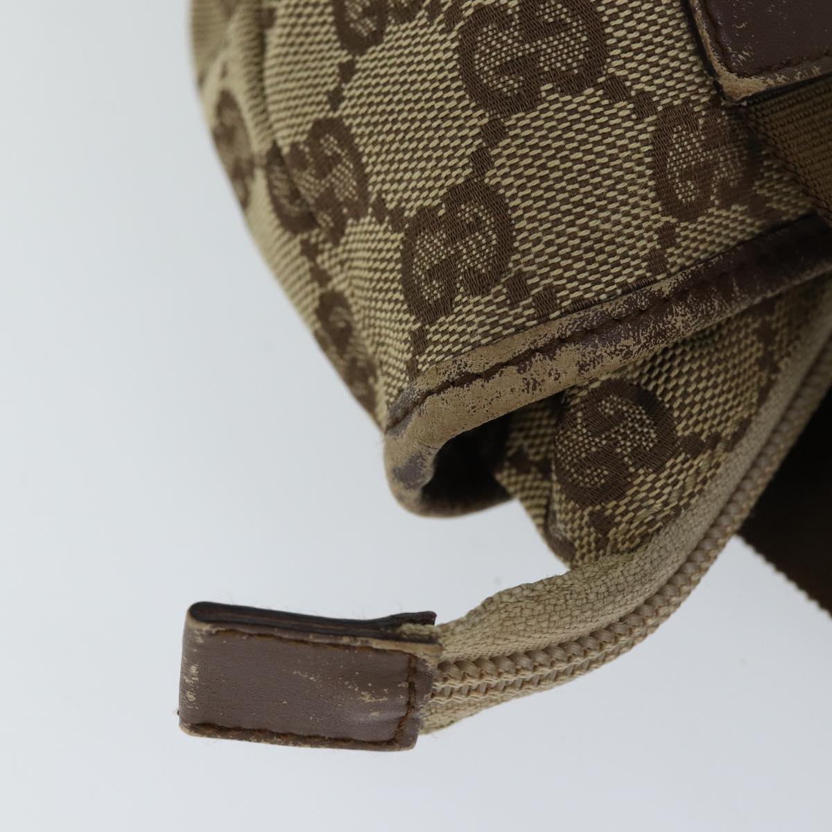 GUCCI GG Canvas Tote Bag Beige 28893 71807