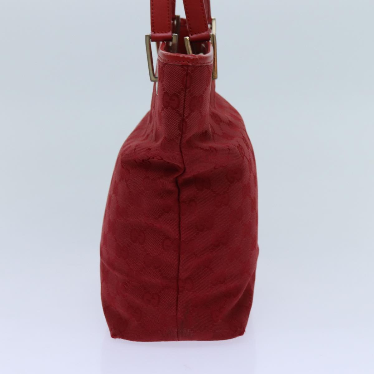GUCCI GG Canvas Hand Bag Red 002 1099 71810