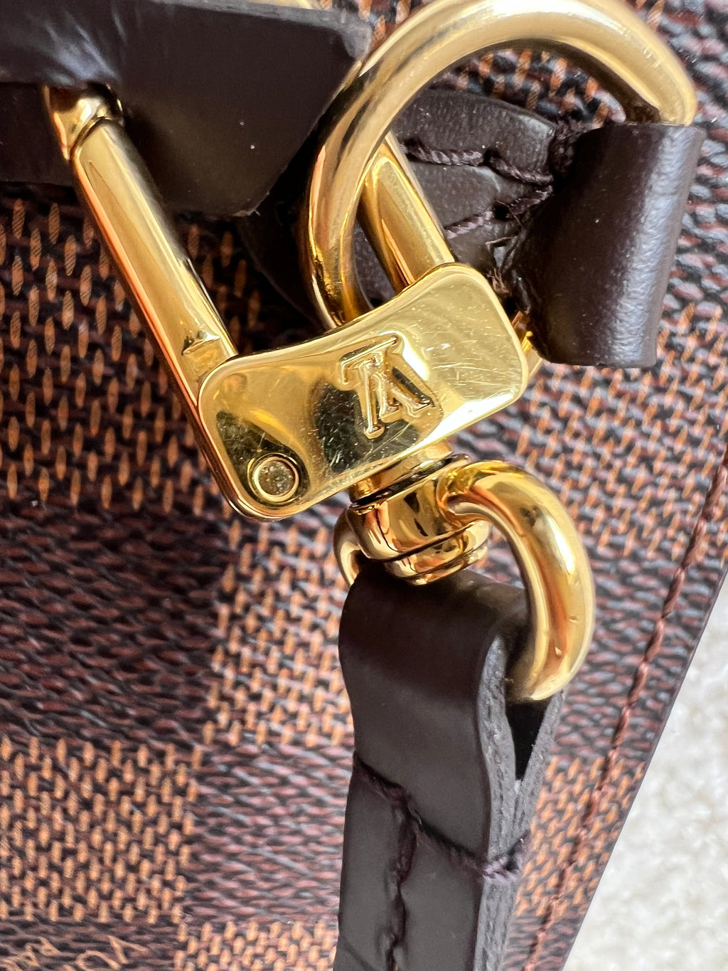 Louis Vuitton Pouch (from Neverfull) in Damier Ebene