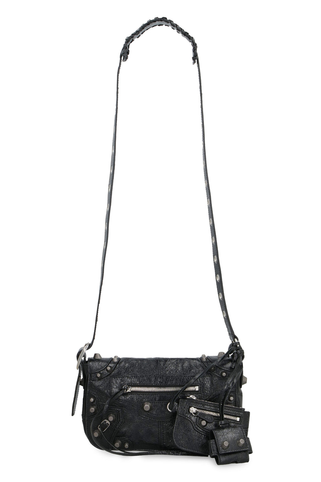 LE CAGOLE XS LEATHER BAG