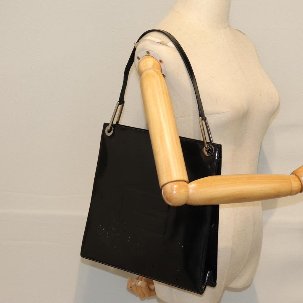 GUCCI Shoulder Bag Patent leather Black 001 1013 3037 71915