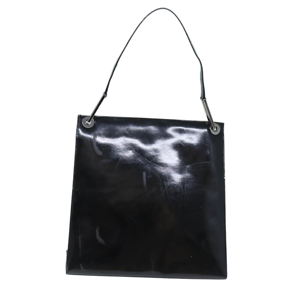 GUCCI Shoulder Bag Patent leather Black 001 1013 3037 71915