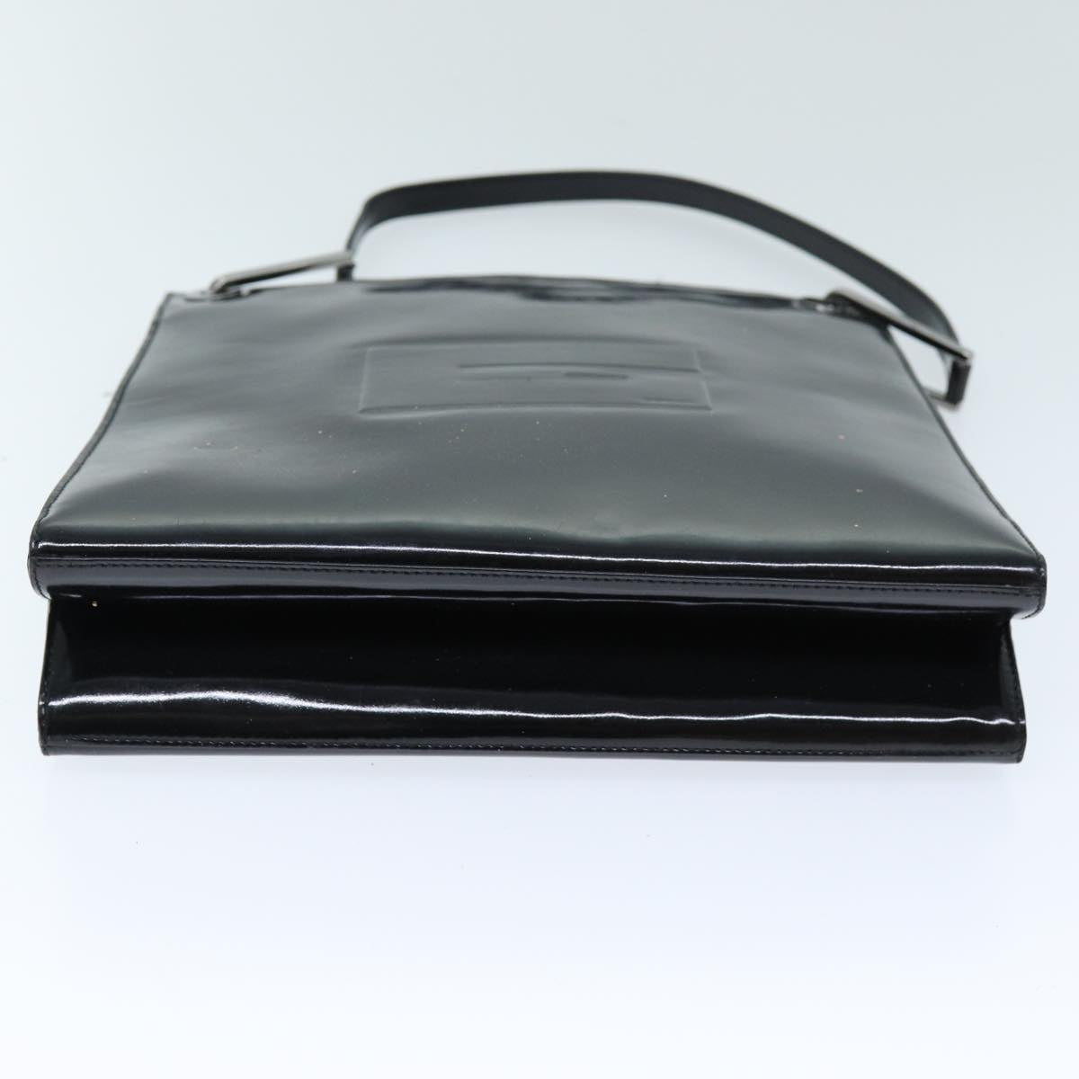 GUCCI Shoulder Bag Patent leather Black 001 1013 3037 71915