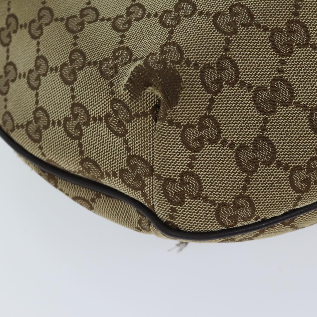 GUCCI GG Canvas Web Sherry Line Shoulder Bag Beige Red Green 181092 71918