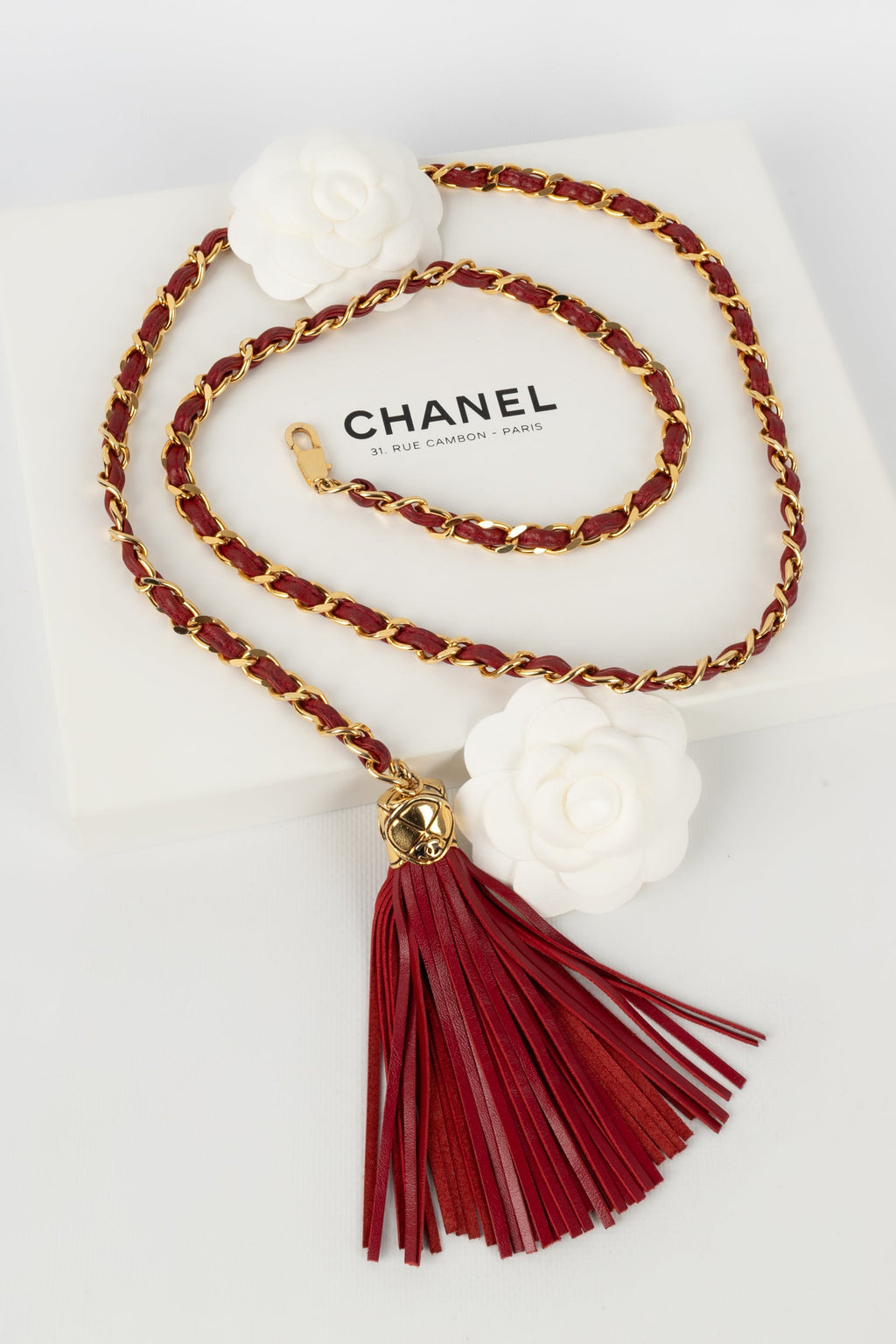 Ceinture en cuir Chanel