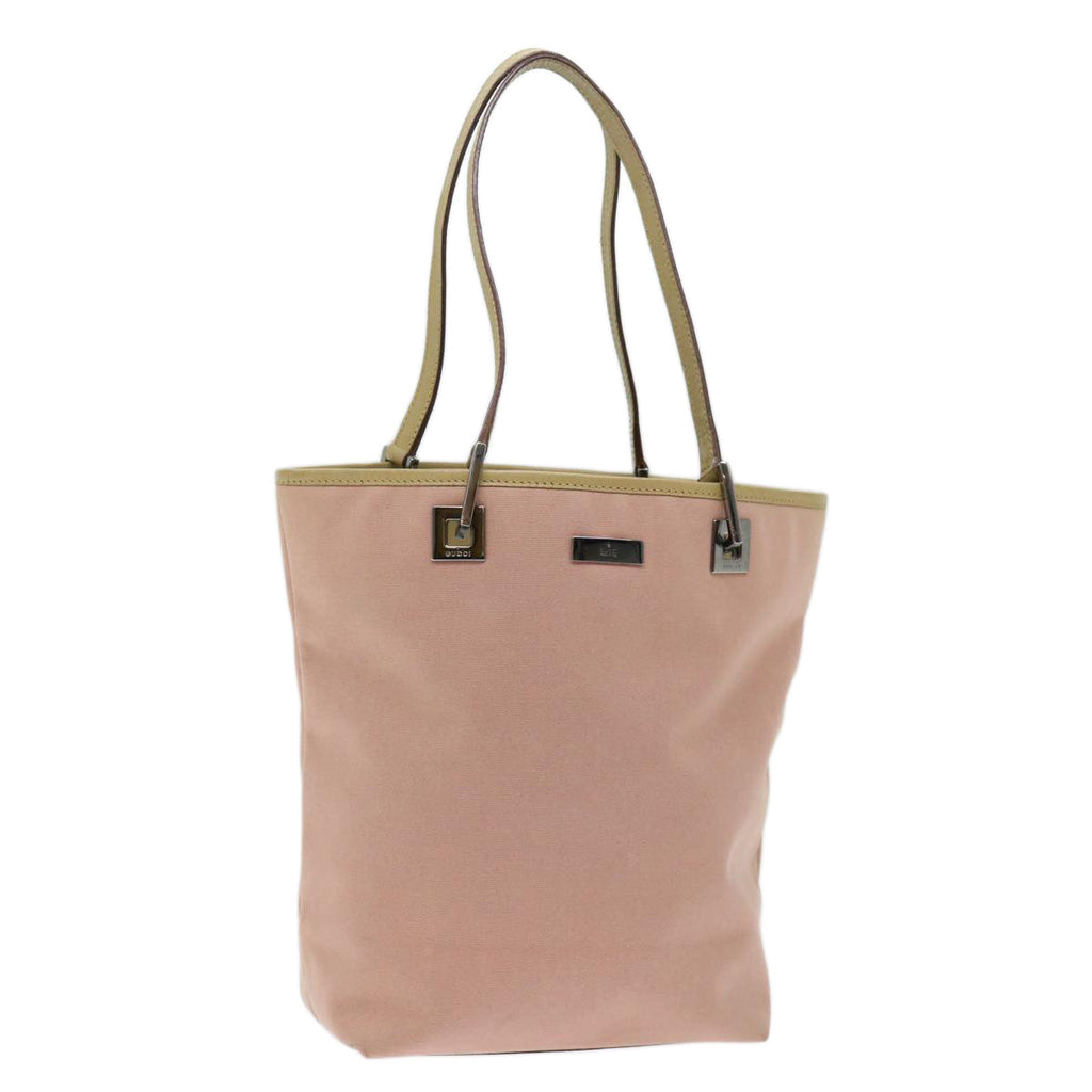 GUCCI Shoulder Bag Canvas Pink 31244 72044