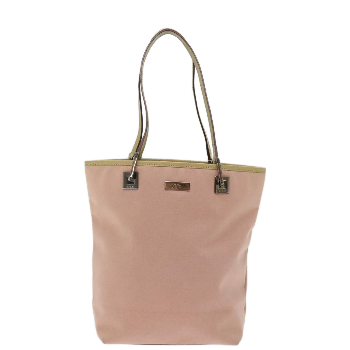 GUCCI Shoulder Bag Canvas Pink 31244 72044