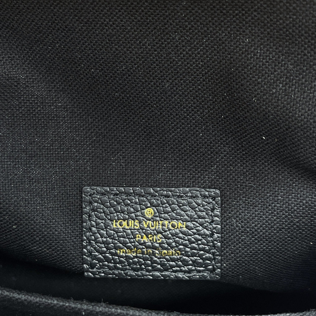 LV Micro Metis Monogram Empreinte Black For Women, Women’s Handbags, Shoulder And Crossbody Bags 5.5in/14cm LV 