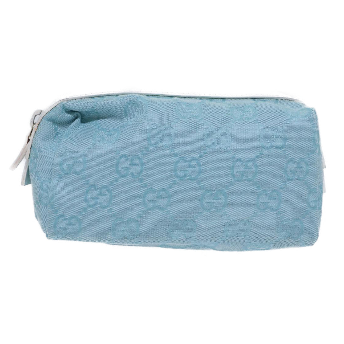 GUCCI GG Canvas Pouch Light Blue 039 1118 72109