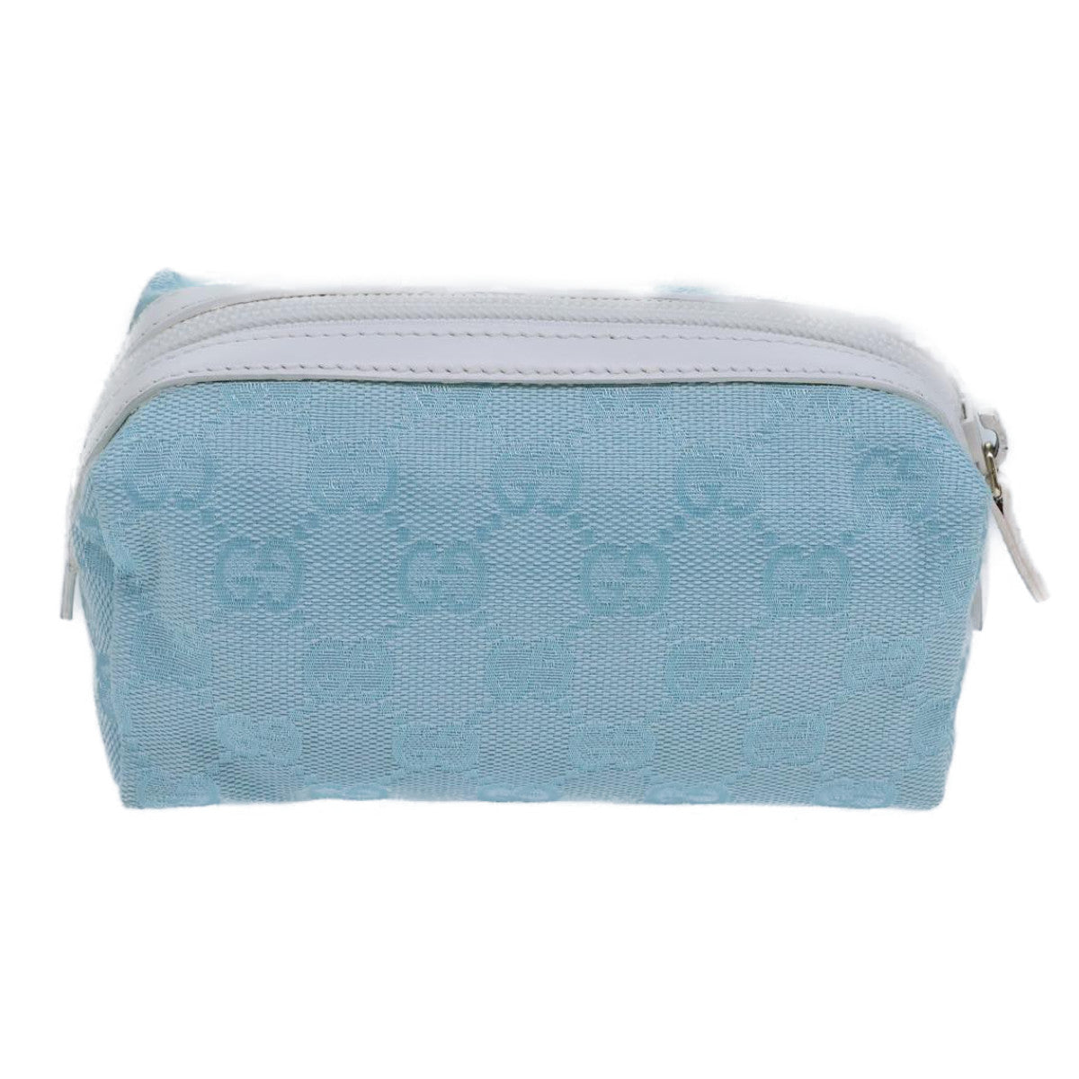 GUCCI GG Canvas Pouch Light Blue 039 1118 72109