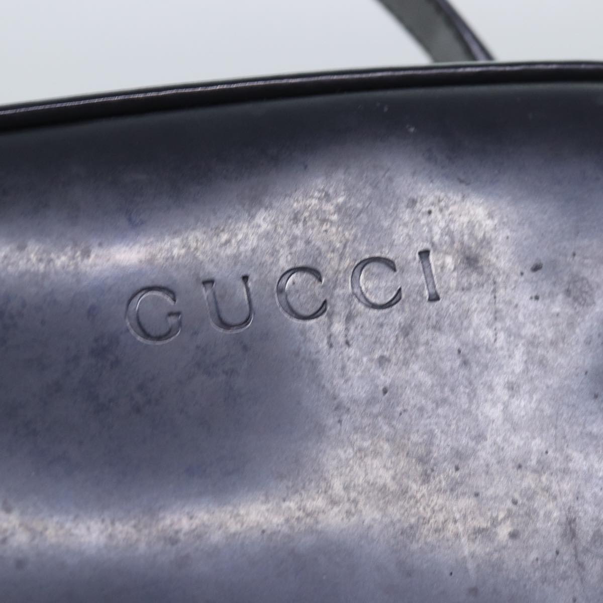 GUCCI Hand Bag Patent leather 2way Black 000 3270 0323 72127