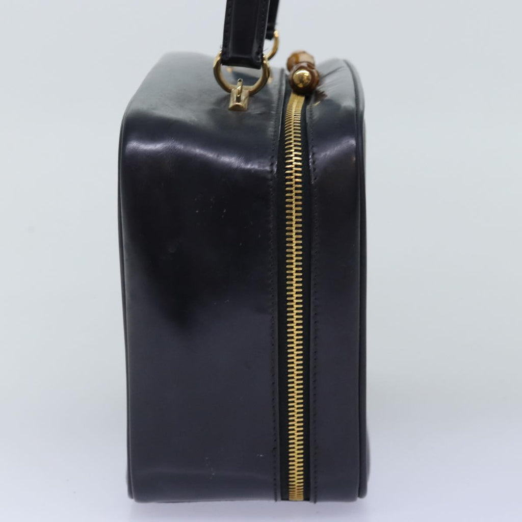 GUCCI Hand Bag Patent leather 2way Black 000 3270 0323 72127