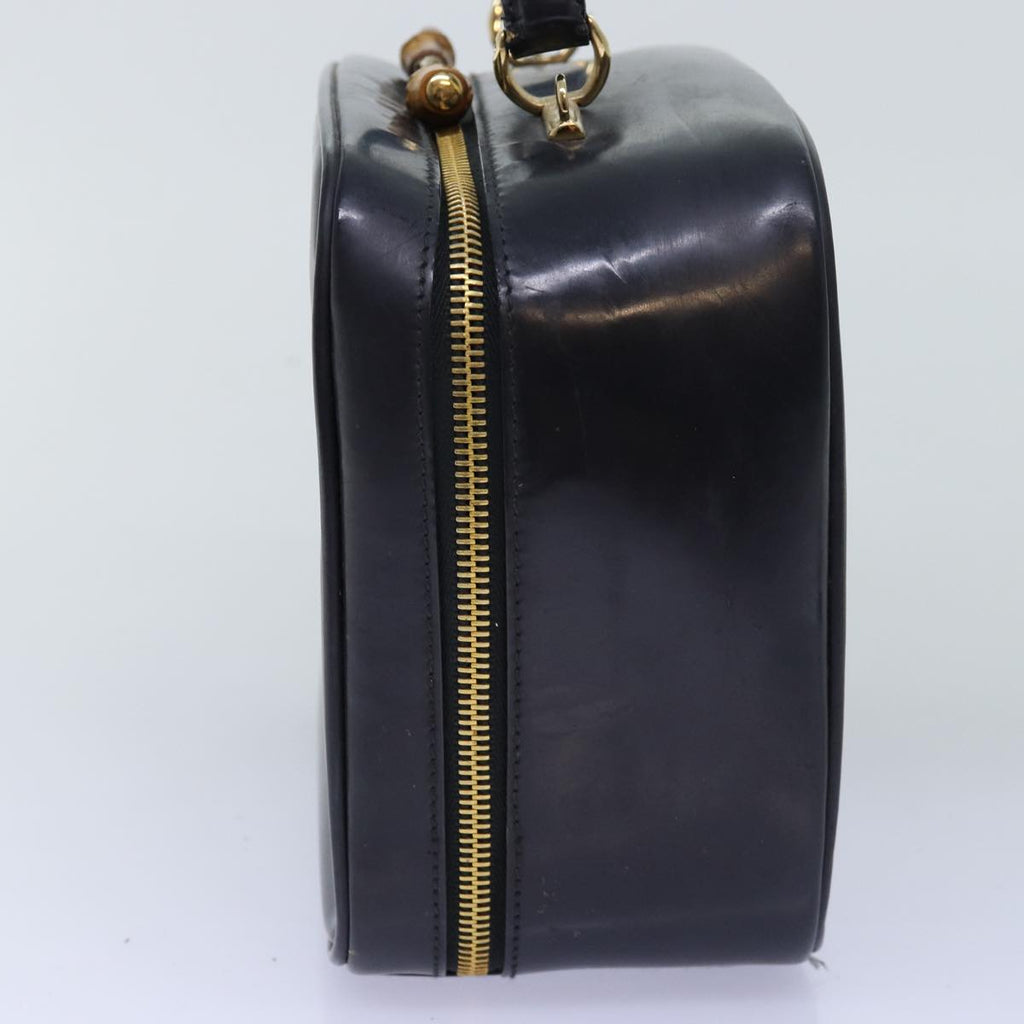 GUCCI Hand Bag Patent leather 2way Black 000 3270 0323 72127