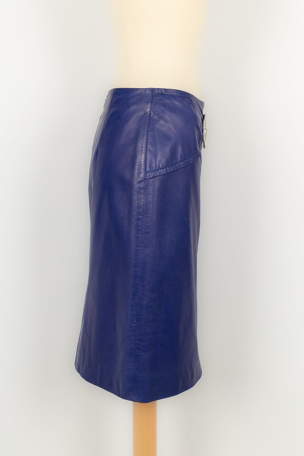 Jupe en cuir Valentino