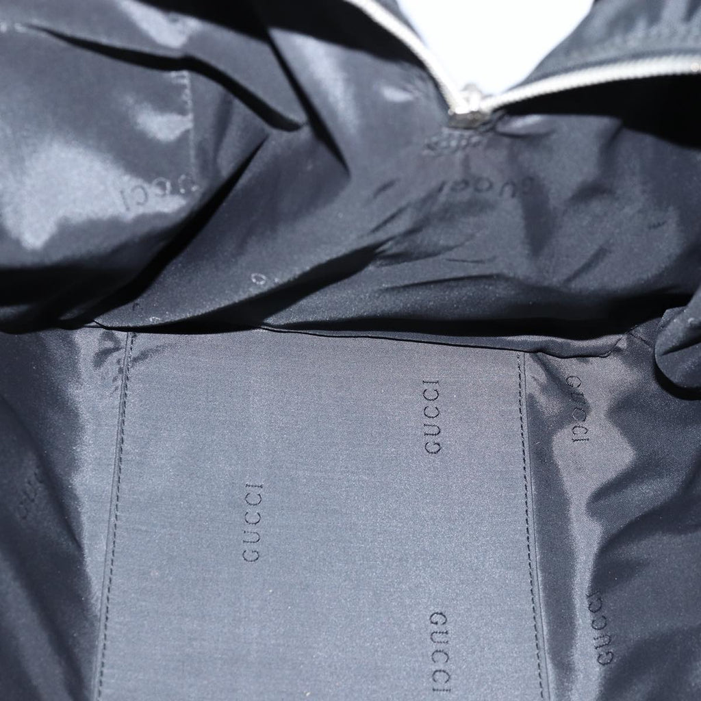 GUCCI Boston Bag Nylon 2way Black 012 0399 2123 72179