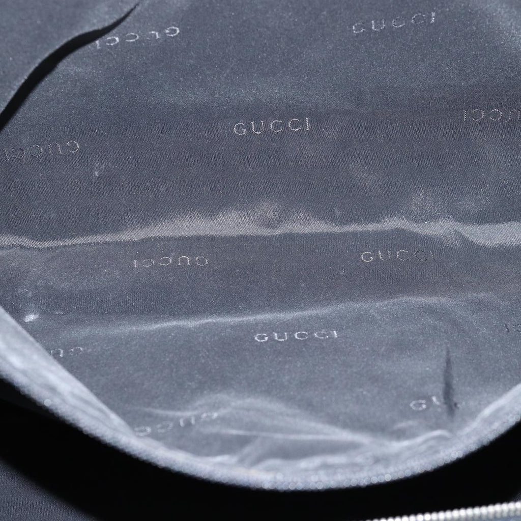 GUCCI Boston Bag Nylon 2way Black 012 0399 2123 72179