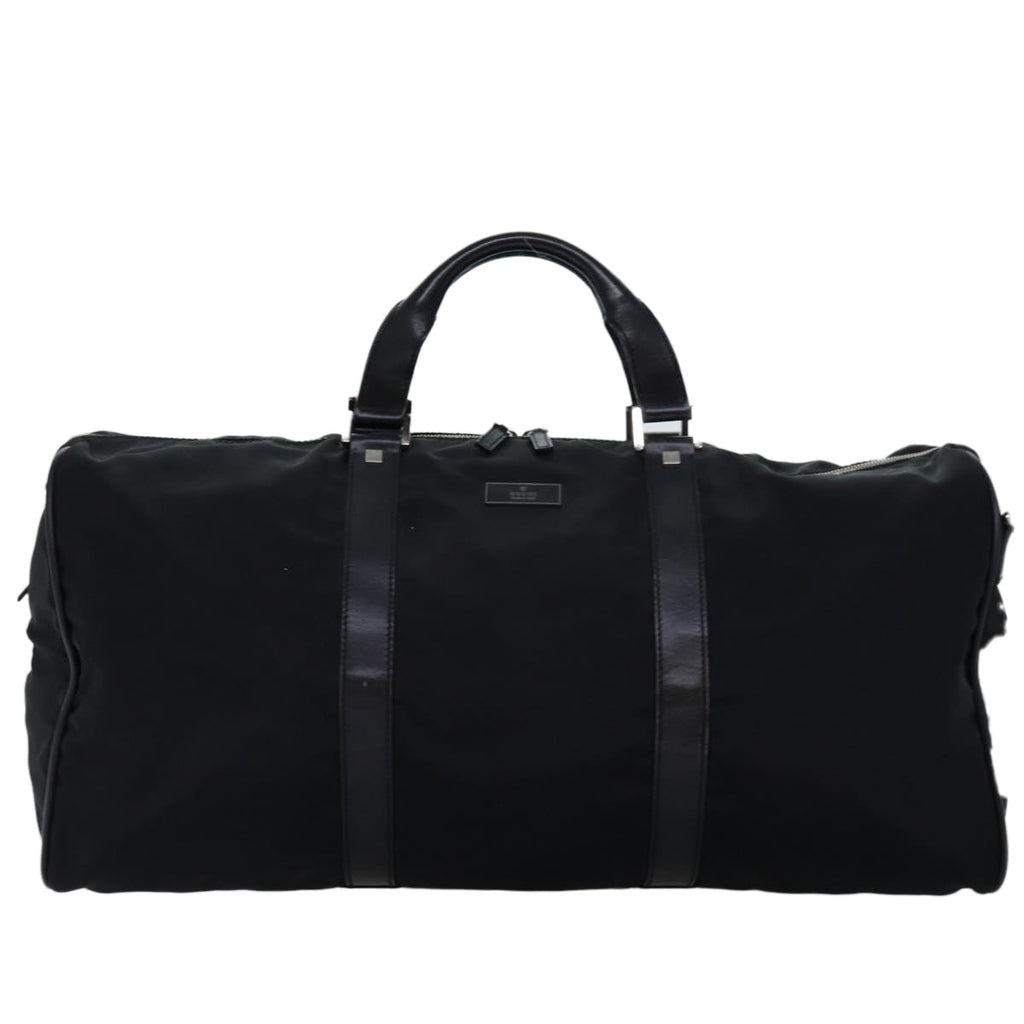GUCCI Boston Bag Nylon 2way Black 012 0399 2123 72179