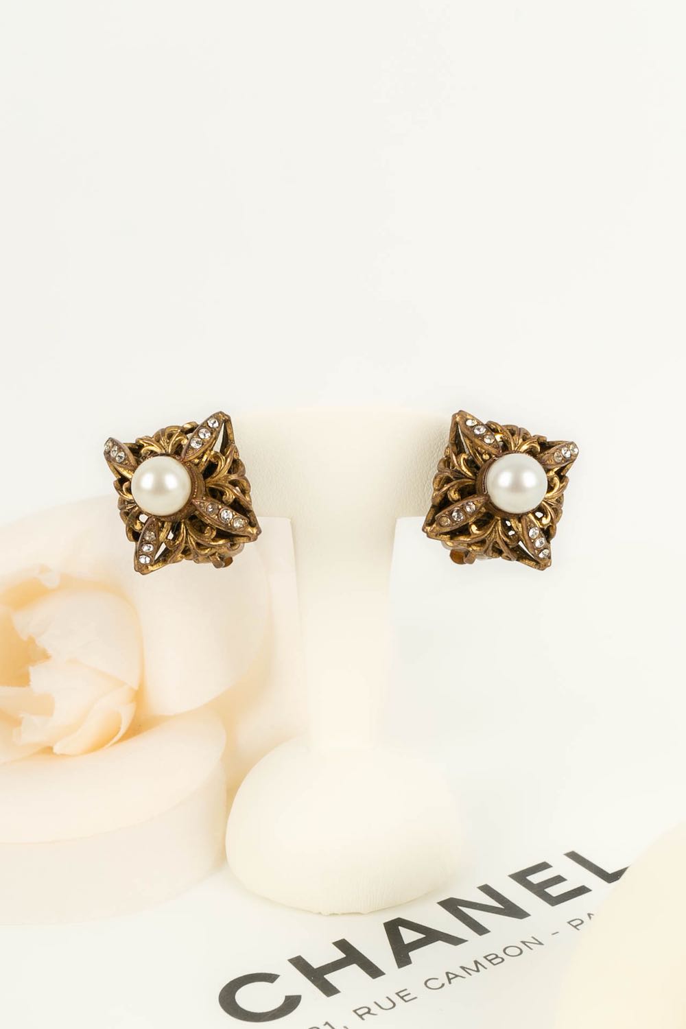 Boucles d'oreilles Chanel 1985