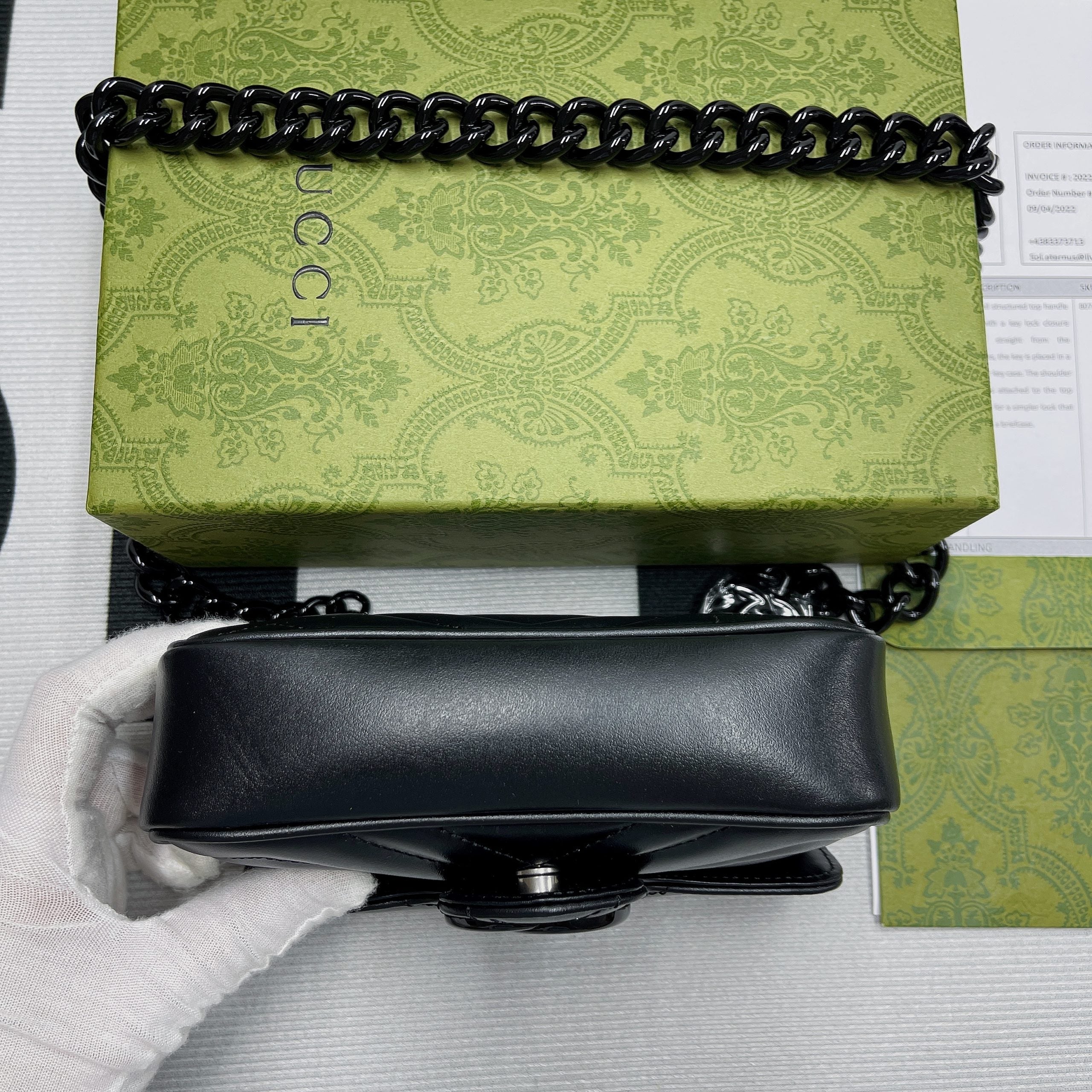Glami Marmont Super Mini Bag Black For Women, Women’s Bags 6.2in/17cm Glami
