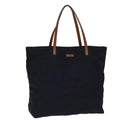 GUCCI GG Canvas Tote Bag Nylon Navy 72423