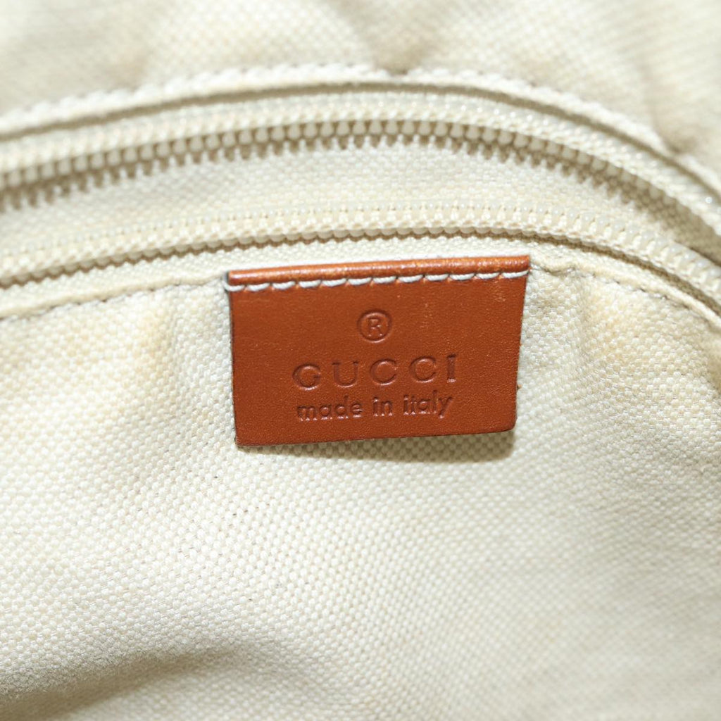 GUCCI GG Canvas Tote Bag Nylon Navy 72423