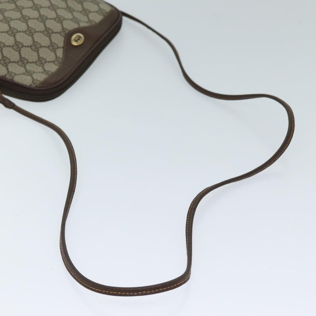 GUCCI GG Supreme Shoulder Bag PVC Beige 97 02 068 72481