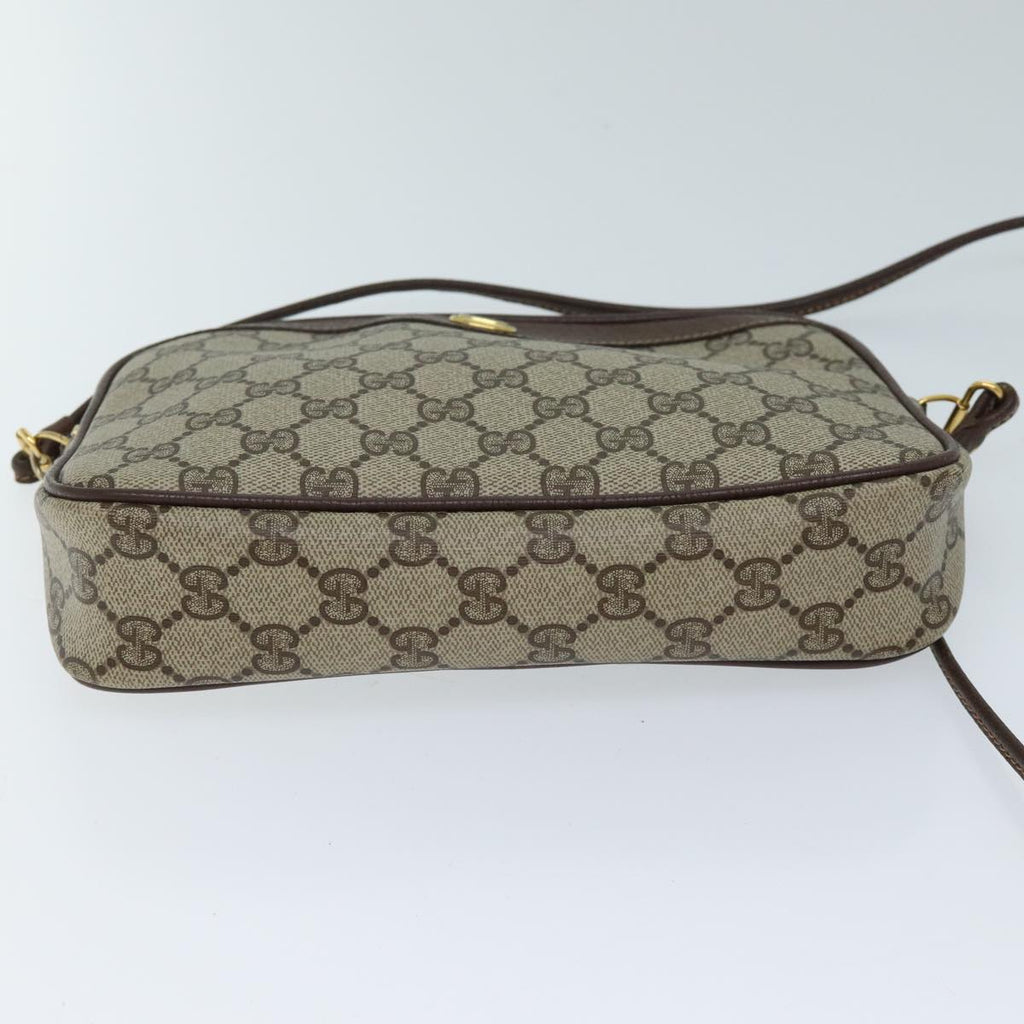 GUCCI GG Supreme Shoulder Bag PVC Beige 97 02 068 72481