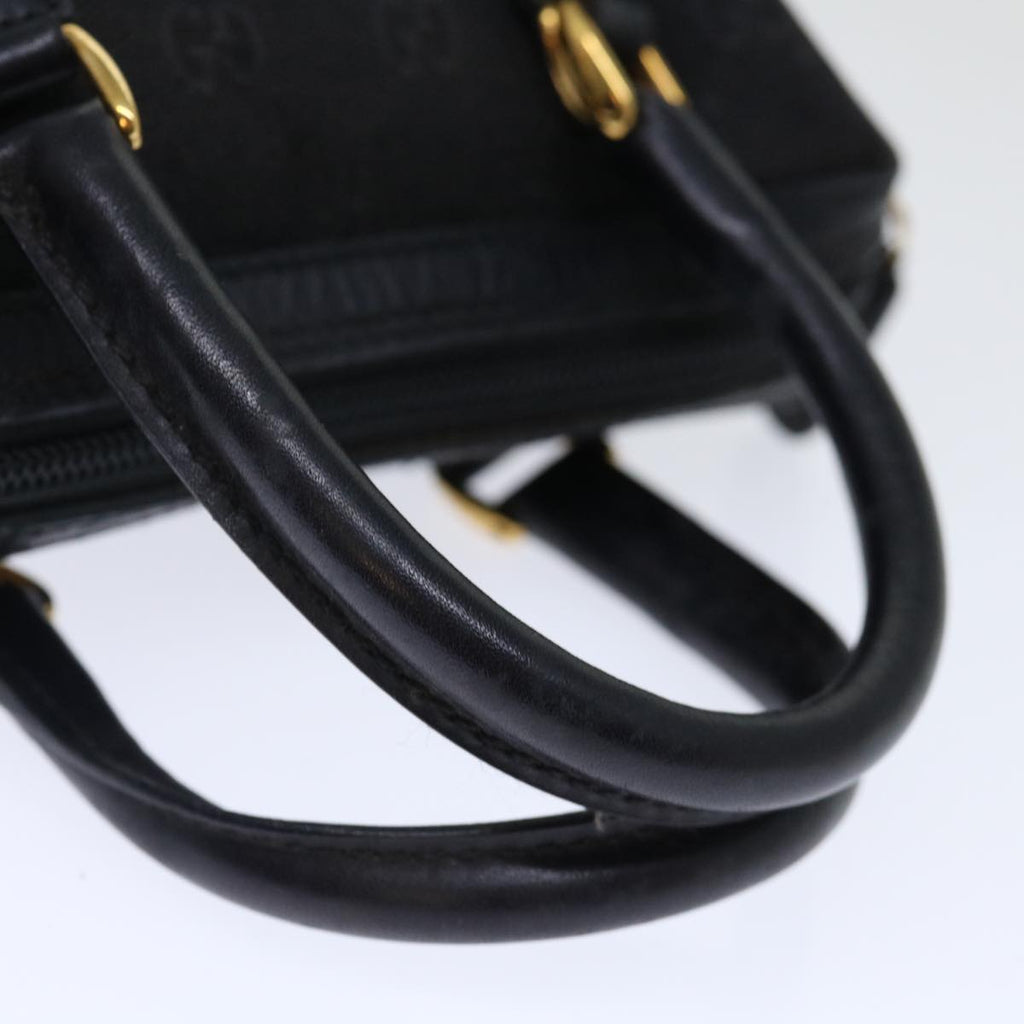 GUCCI GG Canvas Mini Hand Bag Black 72488