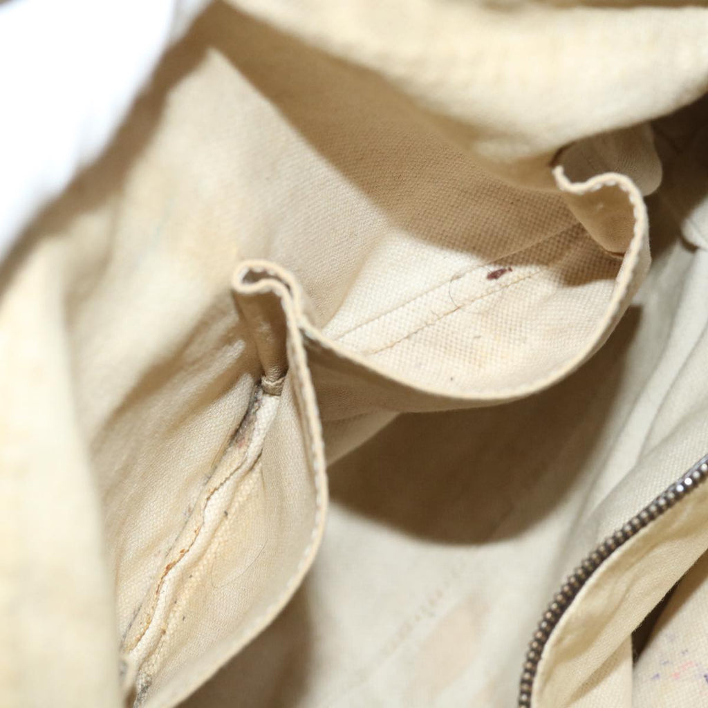GUCCI GG Canvas Bamboo Hand Bag Beige 339002 72514