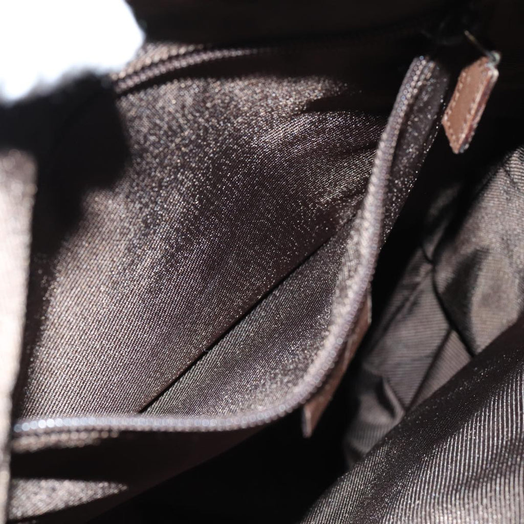 GUCCI GG Canvas Tote Bag Beige Brown 72517