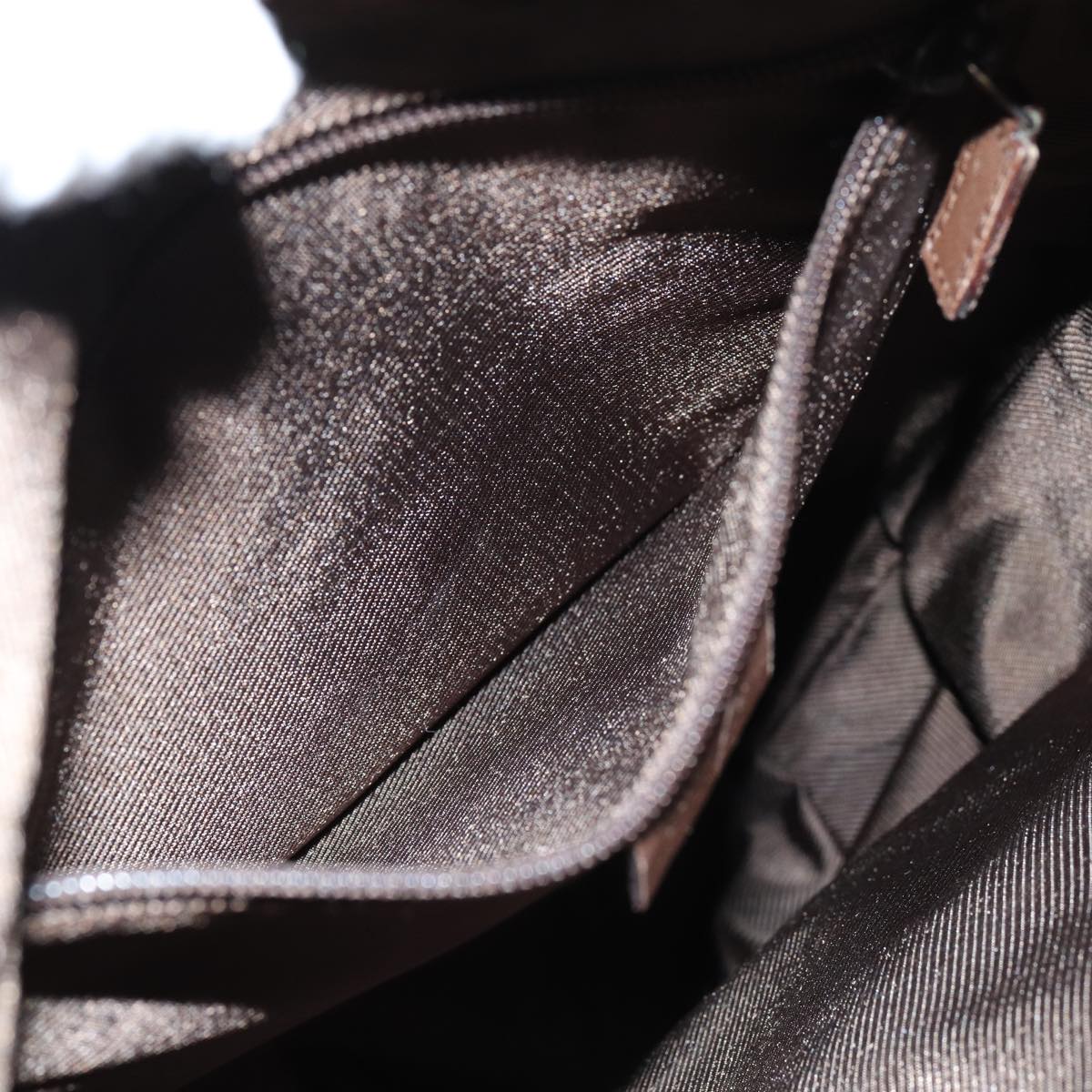 GUCCI GG Canvas Tote Bag Beige Brown 72517
