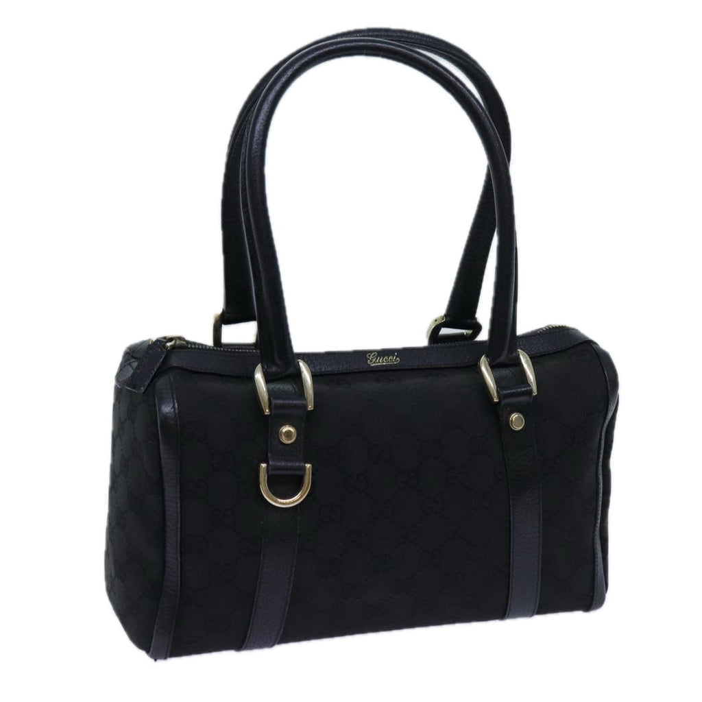 GUCCI GG Canvas Shoulder Bag Black 72519