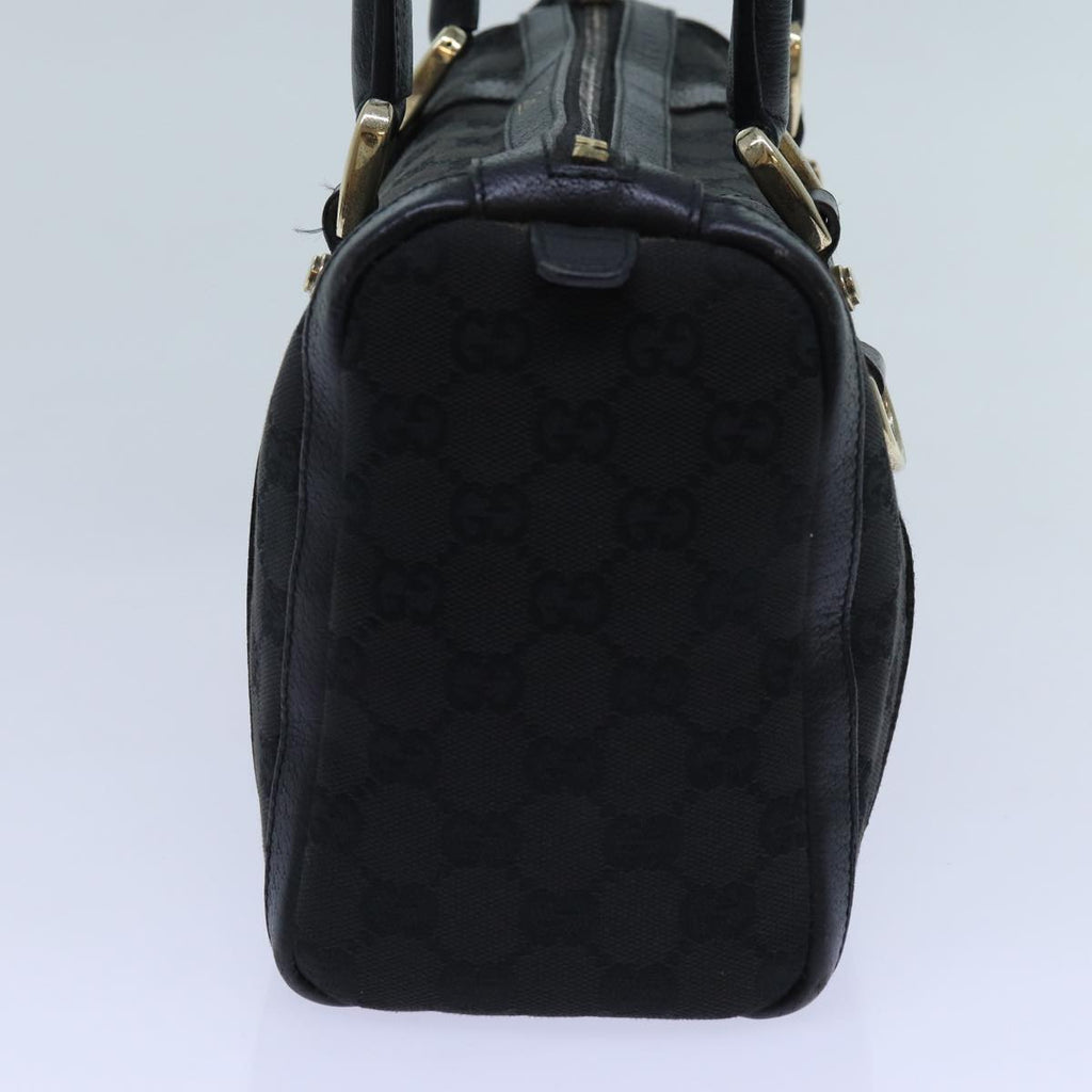 GUCCI GG Canvas Shoulder Bag Black 72519