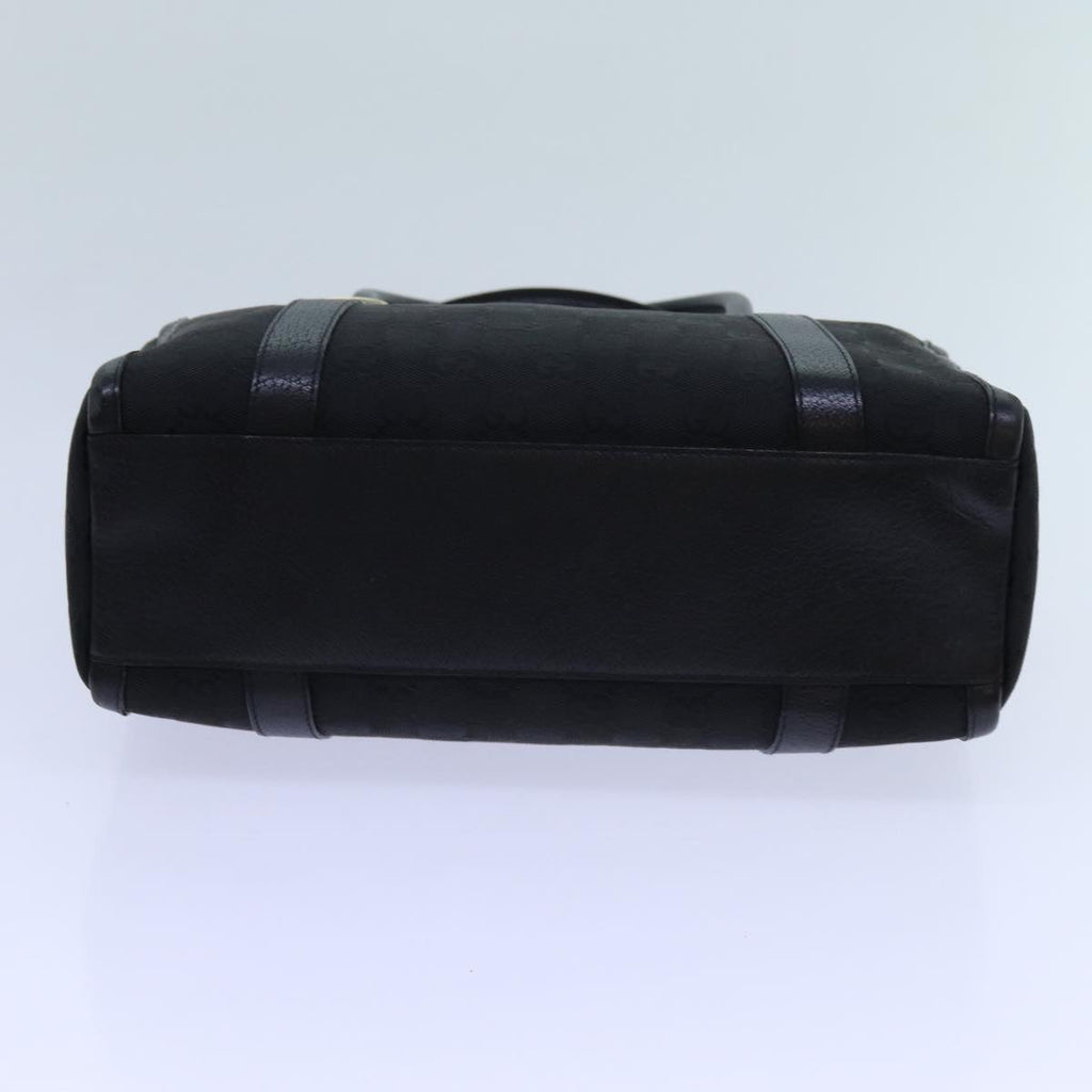 GUCCI GG Canvas Shoulder Bag Black 72519