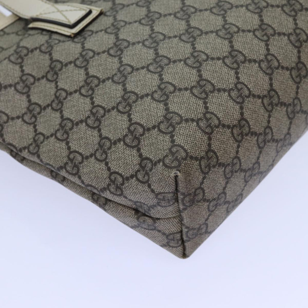 GUCCI GG Canvas Tote Bag Coated Canvas Beige 72524