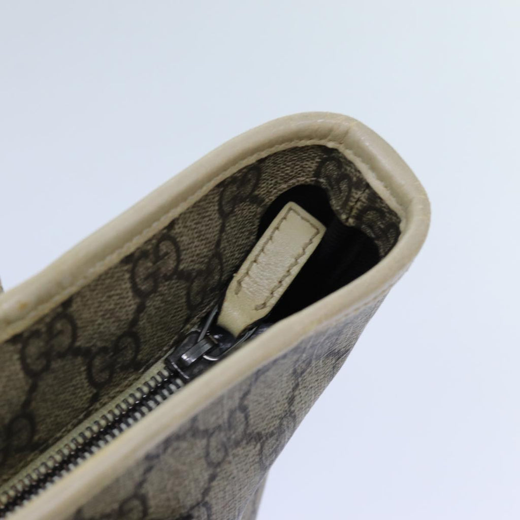 GUCCI GG Canvas Tote Bag Coated Canvas Beige 72524