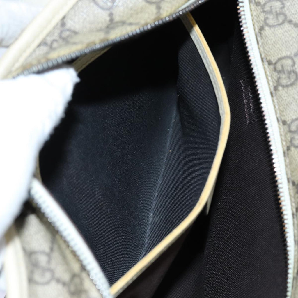 GUCCI GG Canvas Tote Bag Coated Canvas Beige 72524