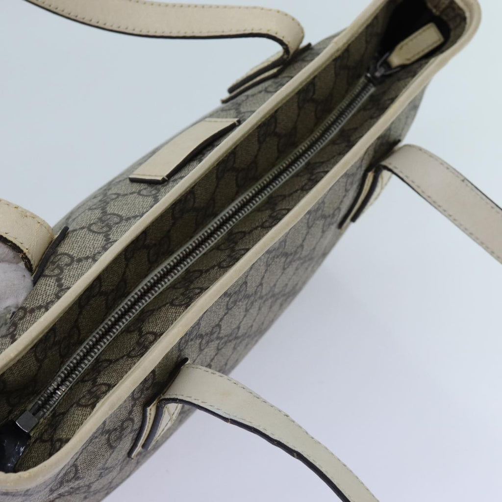 GUCCI GG Canvas Tote Bag Coated Canvas Beige 72524