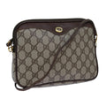 GUCCI GG Supreme Shoulder Bag PVC Beige 97 02 068 72620